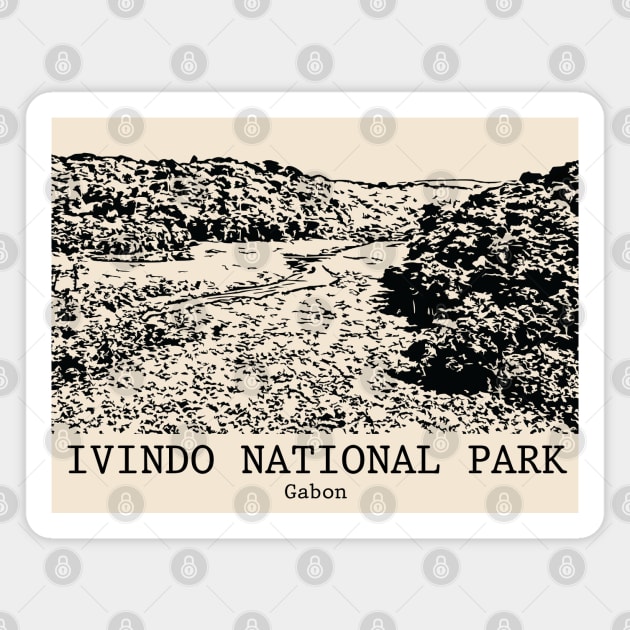 Ivindo National Park - Gabon Magnet by Lakeric